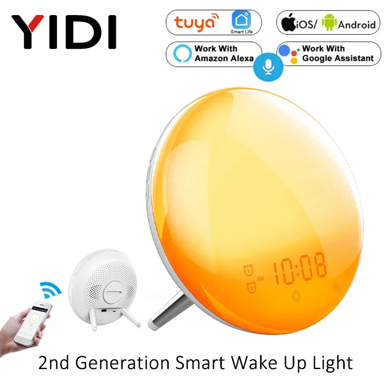 Alexa Compatible Bulb - WiFi Tuya Akıllı Yaşam Uyandırma Işığı