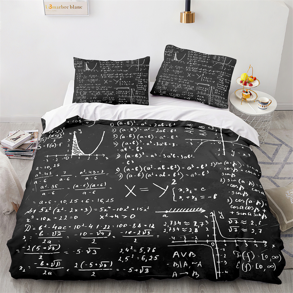 Smart Home Decor - Modern Nevresim Seti Okul Dahi Akıllı