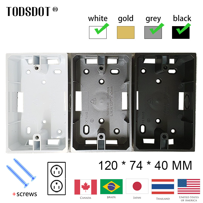 Smart Home Japan - TODSDOT Premium Duvara Monte Kutu, 118