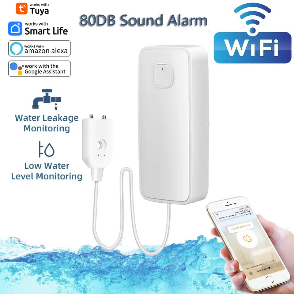 Wifi Water Leak Detector - Tuya WiFi akıllı su kaçak sensörü