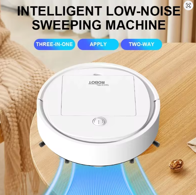 Smart Home Office - Akıllı Kablosuz Robot Süpürge 1500Pa 3'ü