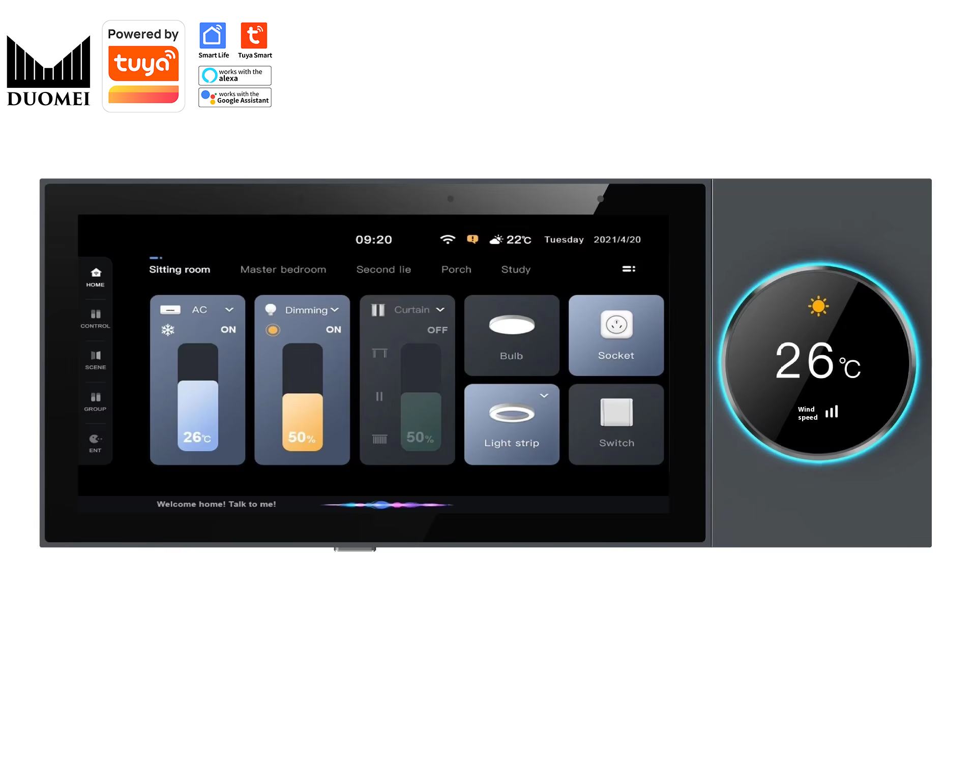 Zigbee Gateway - DUOMEI Akıllı Ev Sistemi Tuya WiFi