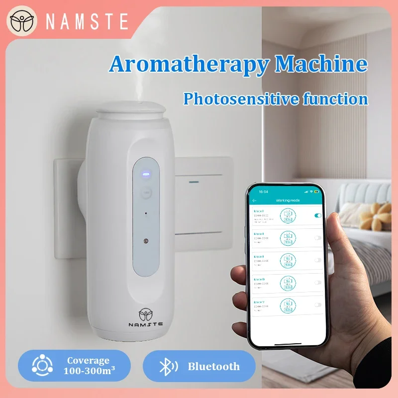 Smart Home Office - NAMASTE Taşınabilir Akıllı Difüzör 300m3 Bluetooth