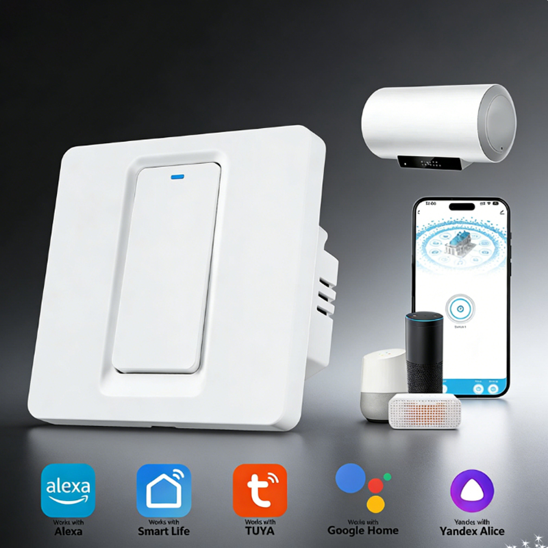 Smart Home Alexa - Akıllı Su Isıtıcı Anahtarı/WiFi ve Bluetooth