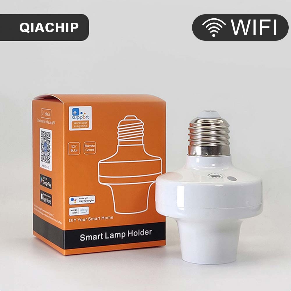Alexa Compatible Bulb - EWelink E27 Lamba Tutucu Uzaktan WiFi