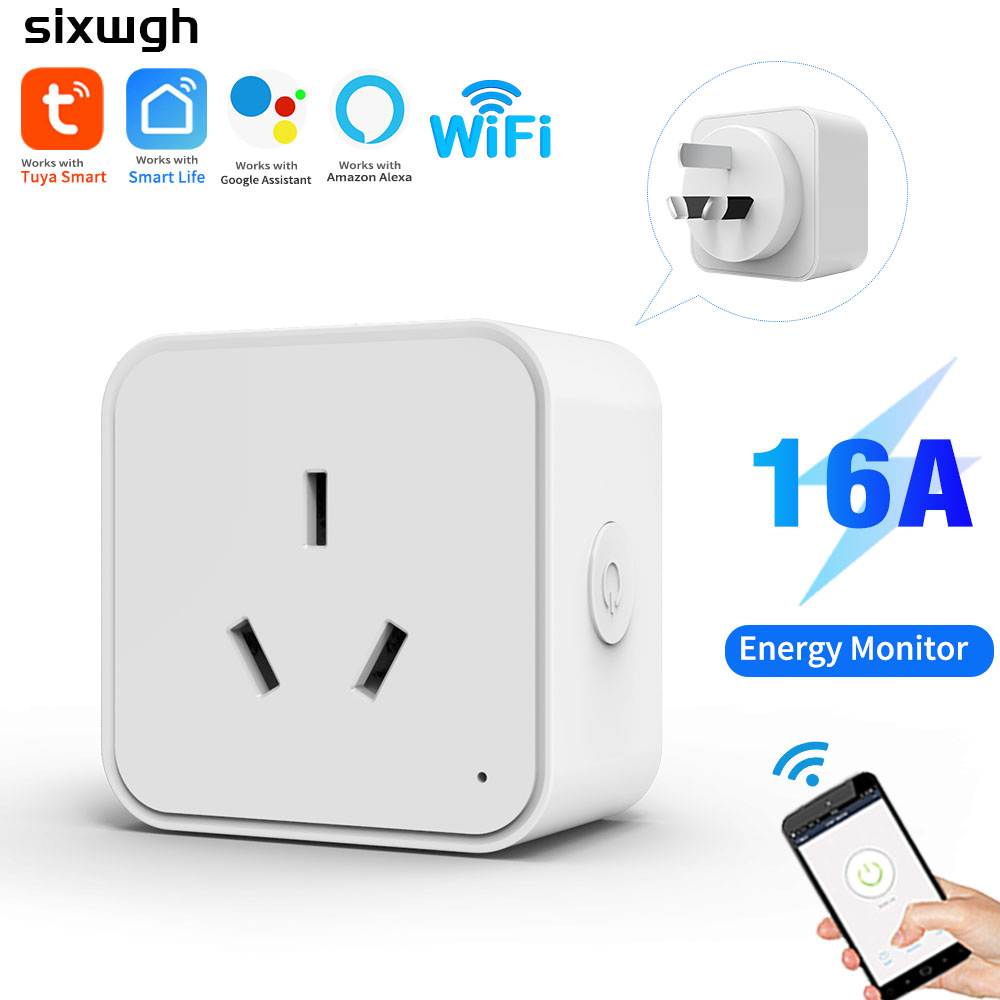 Smart Home Energy Monitor - WiFi Tuya AU Standart Akıllı Priz,
