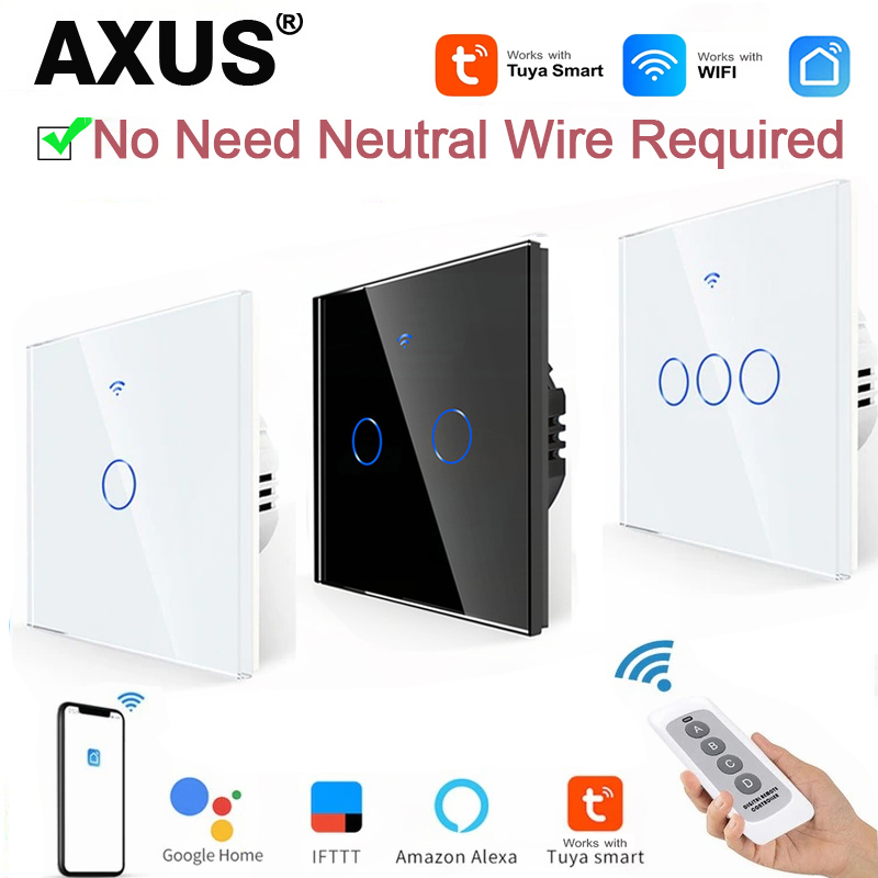 Smart Home Alexa - AXUS EU WiFi Akıllı Işık Anahtarları