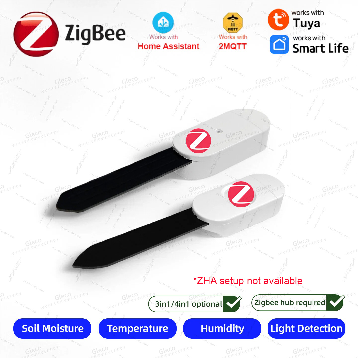 Smart Home Energy Monitor - Zigbee Toprak Nem Sensörü Ölçer Sıcaklık