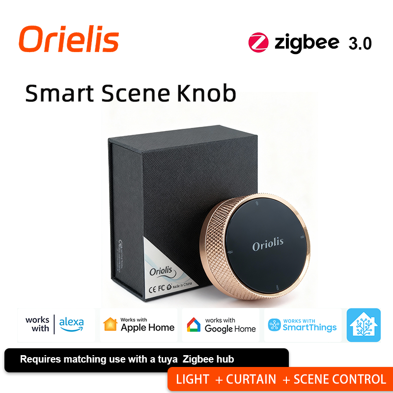 Zigbee Gateway - ORIELIS Tuya Zigbee Akıllı Sahne Düğmesi