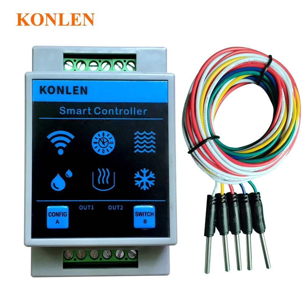 Wifi Water Leak Detector - KONLEN Tuya Su Seviyesi Sensörü WIFI