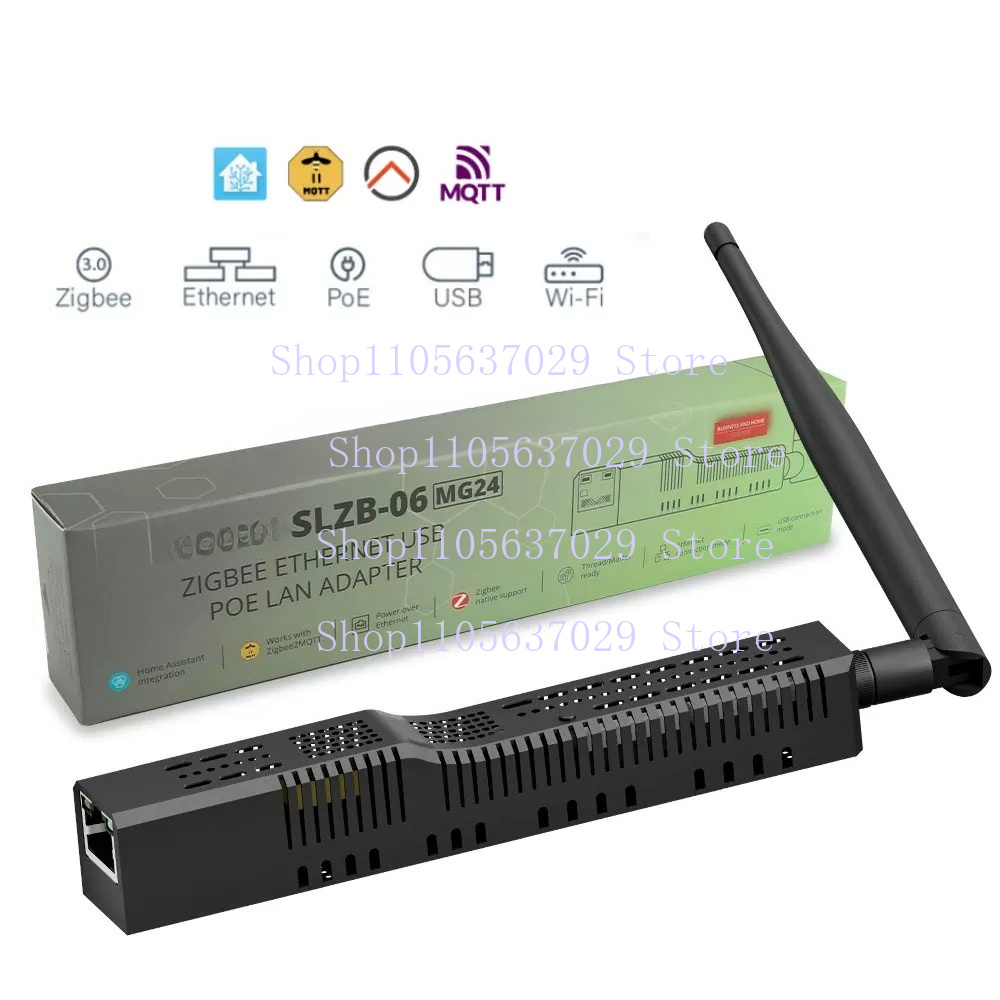 Zigbee Gateway - SLZB-06MG24 3.0 PoE Desteği ile Zigbee