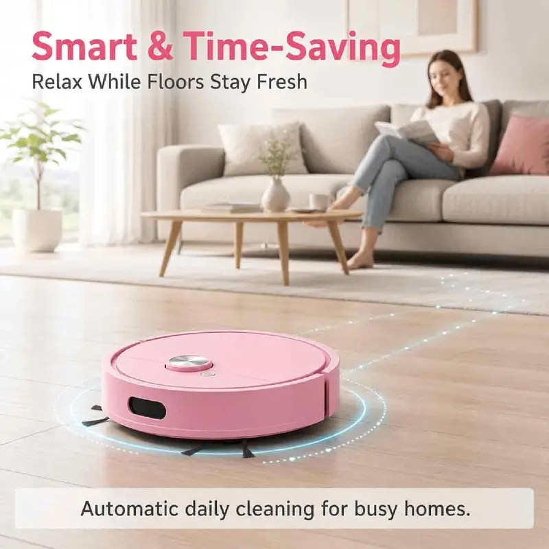 Smart Home Office - 3'ü 1 Arada Süpürme Robotu Süpürge
