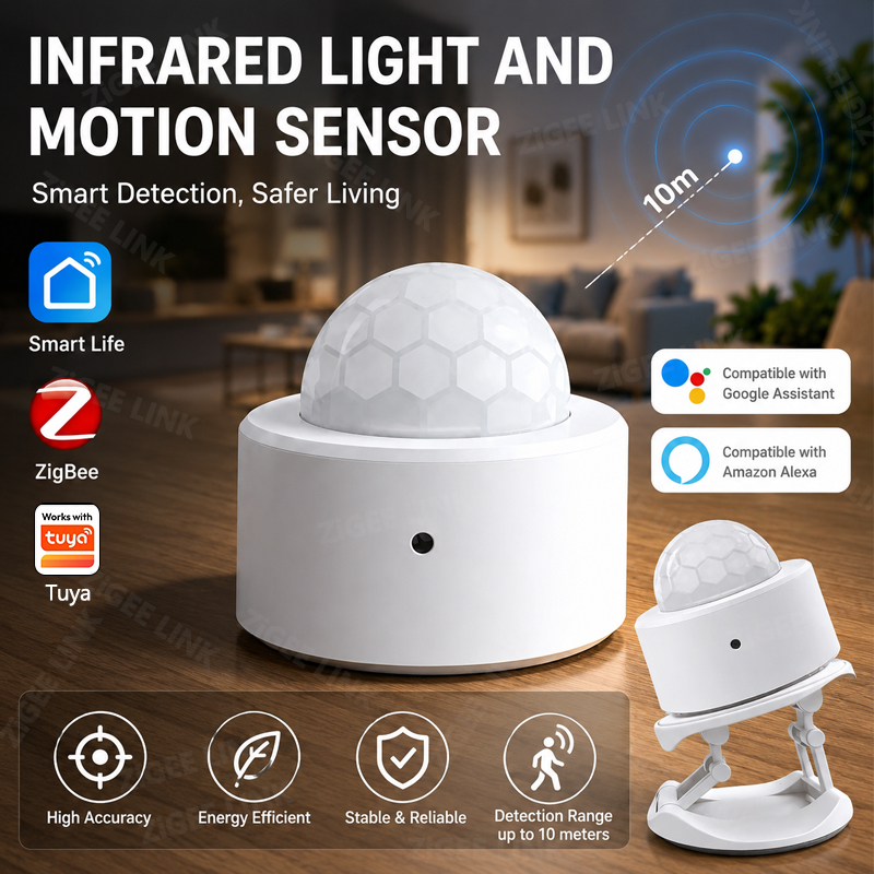 Smart Home Zigbee 3.0 - ZigBee 3.0 PIR Hareket Sensörü Kablosuz