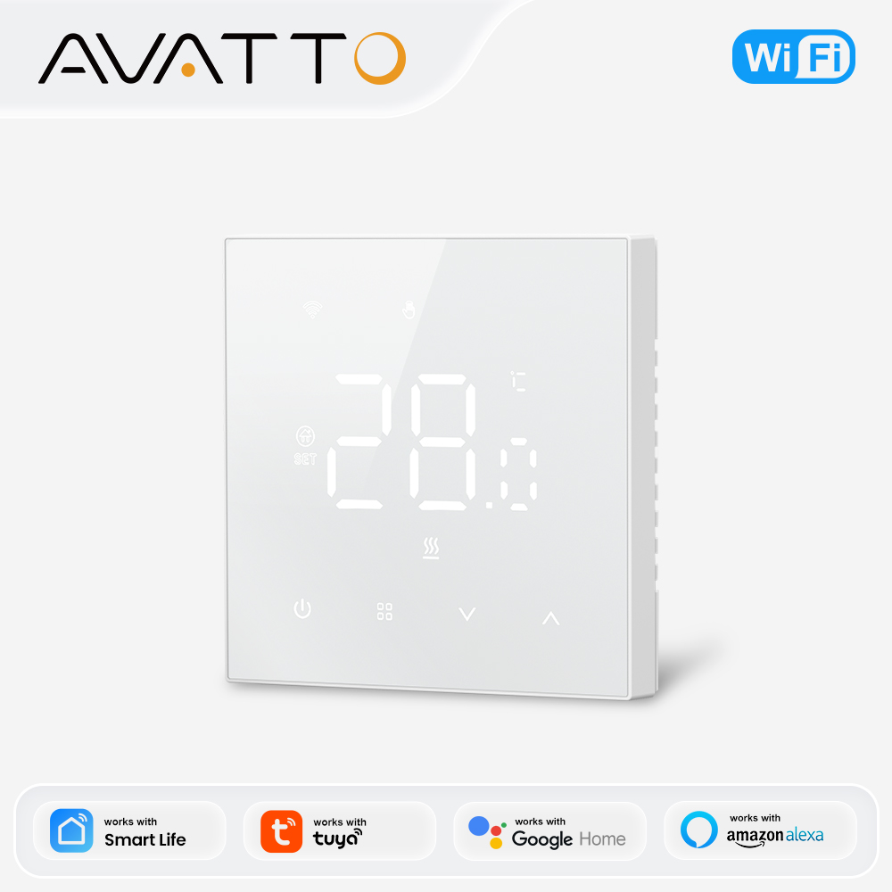 Alexa Compatible Bulb - AVATTO Tuya HD LED WiFi Termostat