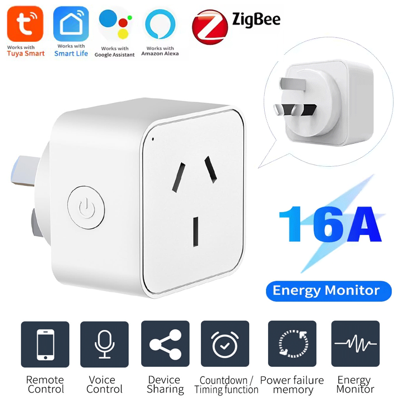 Smart Home Energy Monitor - Tuya Zigbee 3.0 Akıllı Priz AU