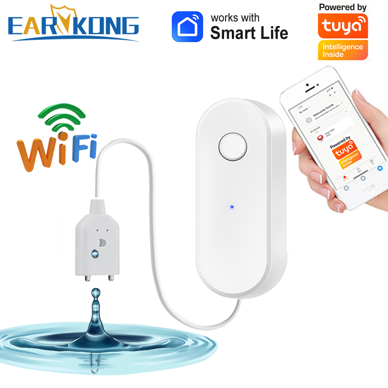 Wifi Water Leak Detector - Tuya WiFi Akıllı Su Kaçak Sensörü
