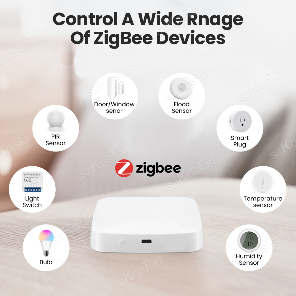 Tuya Akıllı Yaşam Çok modlu Ağ - Zigbee Gateway incelemesi ve fiyatı