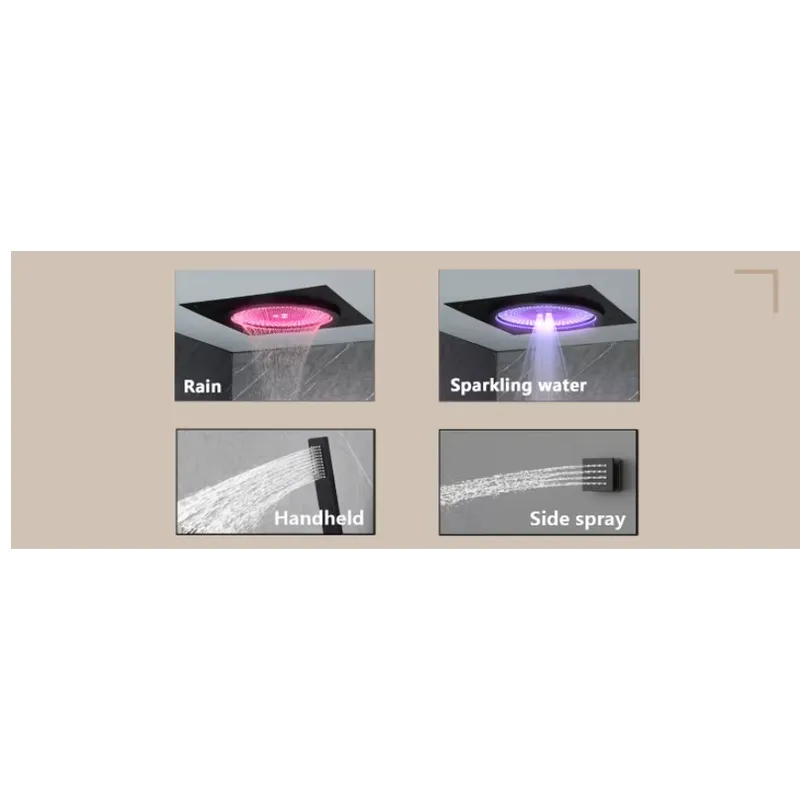 Akıllı LED Duş Seti Banyo Müzi - Smart Home Hotel incelemesi ve fiyatı