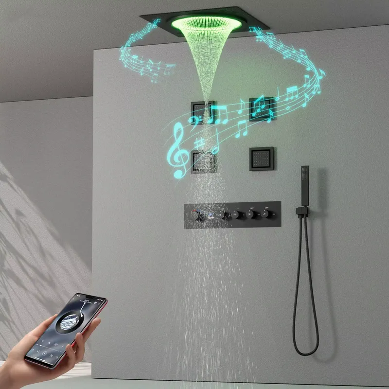 Akıllı LED Duş Seti Banyo Müzi - Smart Home Hotel incelemesi ve fiyatı