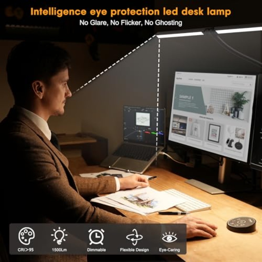 Ofis ve Ev İçin LED Masa Lamba - Smart Home Office incelemesi ve fiyatı