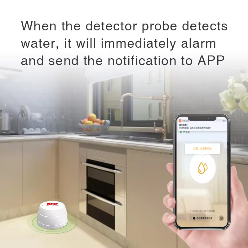 Tuya WiFi Su Kaçak Dedektörü S - Wifi Water Leak Detector incelemesi ve fiyatı