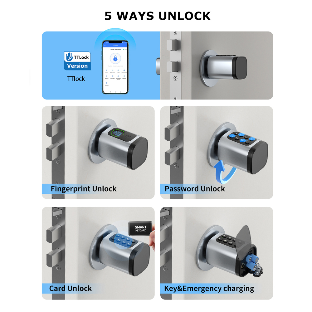 TTLock APP Parmak İzi FRID Kar - Smart Home Keyestudio incelemesi ve fiyatı