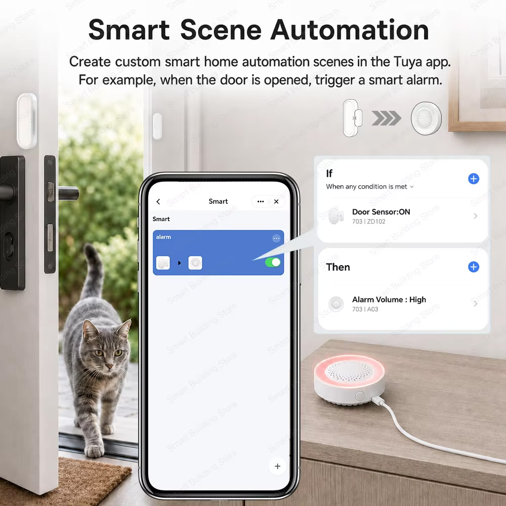 Su Geçirmez Kapı Pencere Sensö - Smart Home Zigbee 3.0 incelemesi ve fiyatı