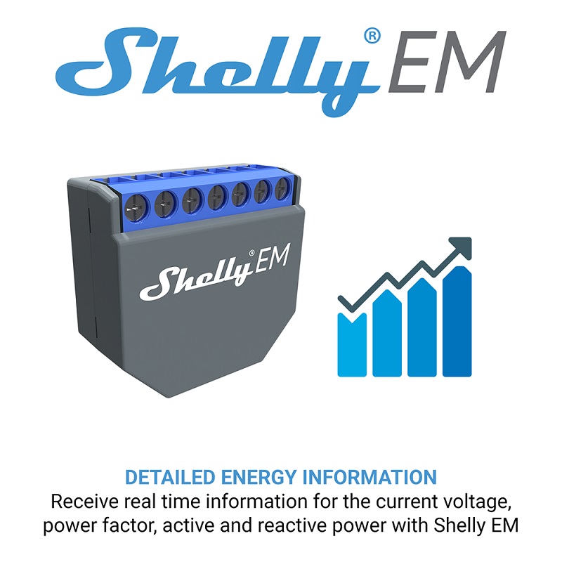 SHELLY EM Wifi Akıllı Yaşam Ko - Smart Home Alexa incelemesi ve fiyatı