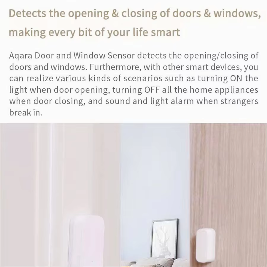 Aqara Kapı Pencere Sensörü E1  - Smart Home Zigbee 3.0 incelemesi ve fiyatı