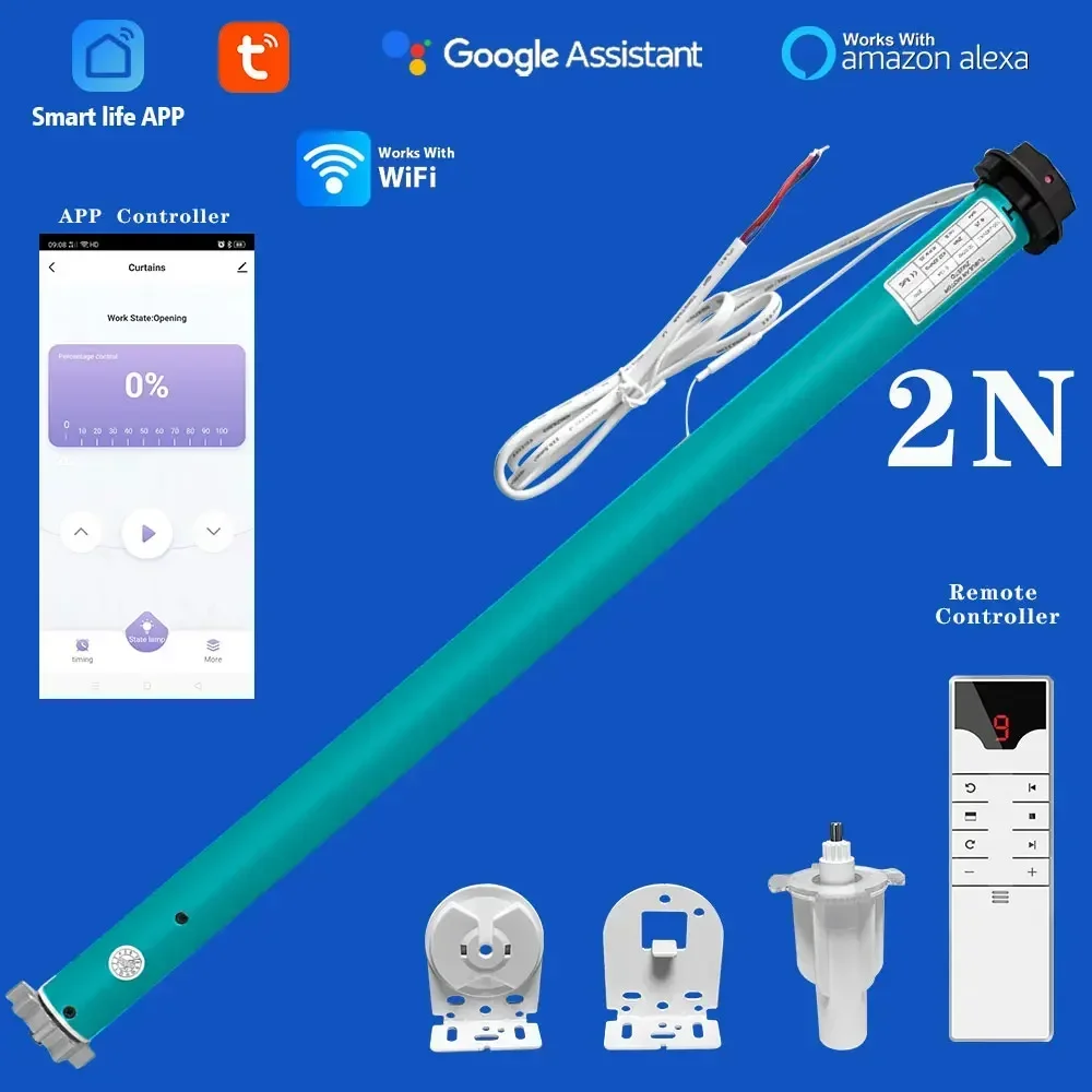 SZMYQ 25mm 2N Tuya Akıllı Perd - Smart Home Alexa incelemesi ve fiyatı