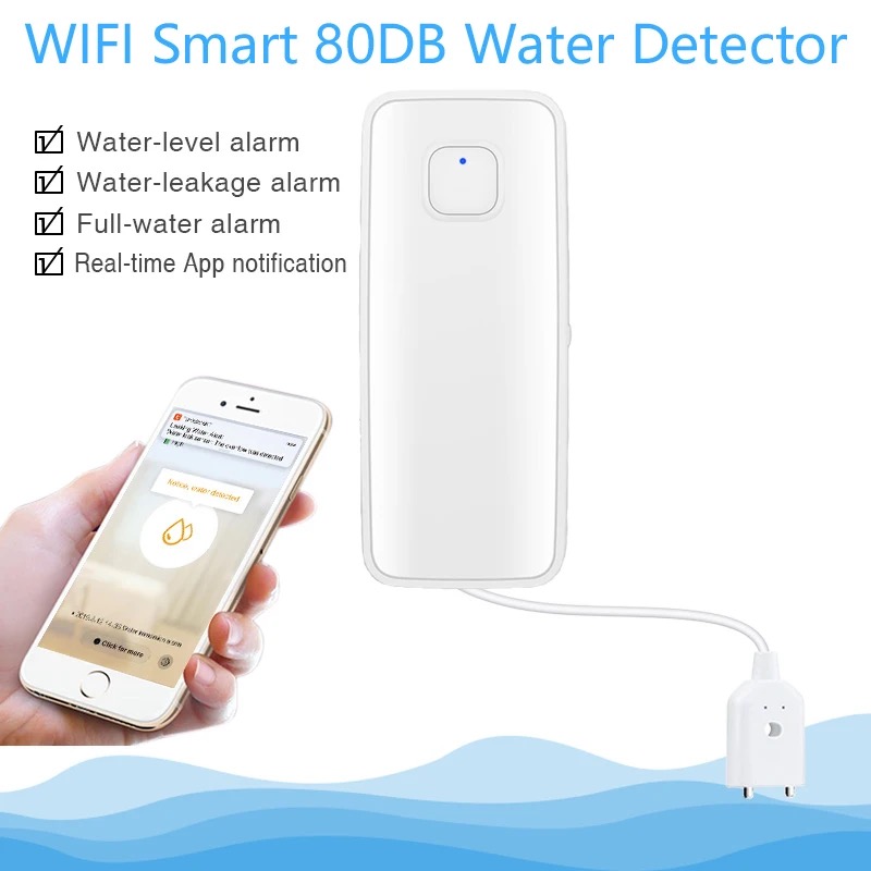 Tuya WiFi akıllı su kaçak sens - Wifi Water Leak Detector incelemesi ve fiyatı