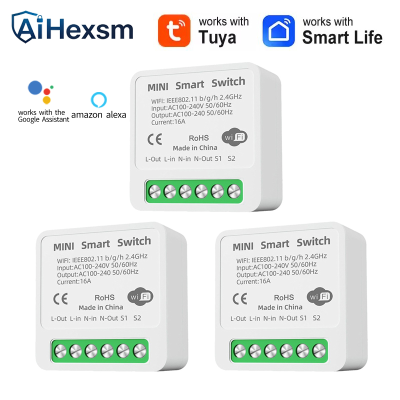 16A Tuya WiFi Akıllı Anahtar 2 - Smart Home Energy Monitor incelemesi ve fiyatı