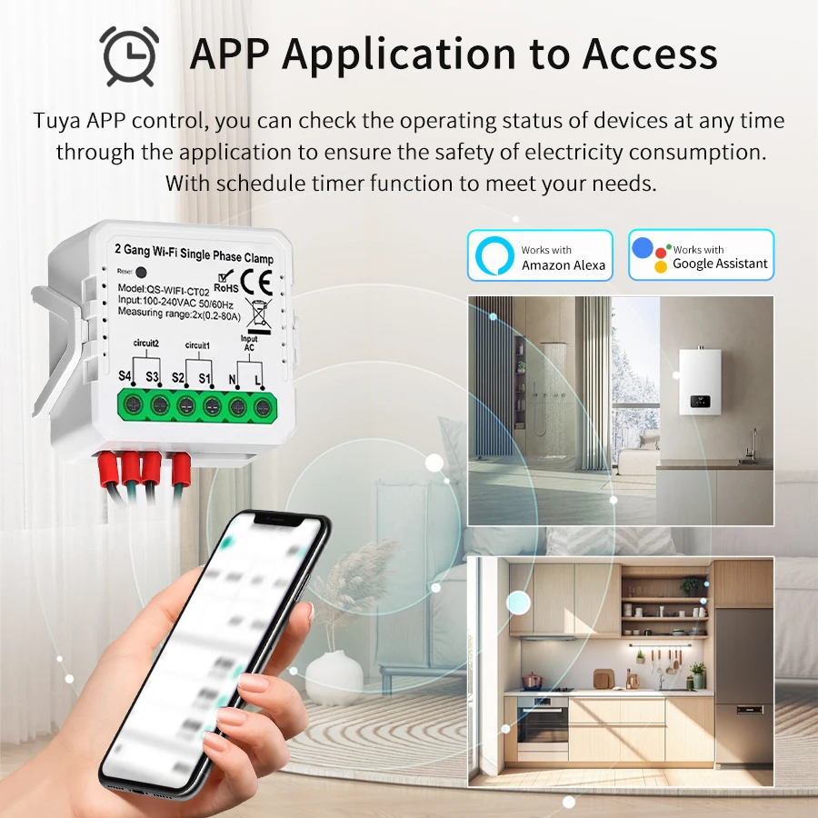 Tuya Akıllı WiFi Güneş Enerjis - Smart Home Energy Monitor incelemesi ve fiyatı