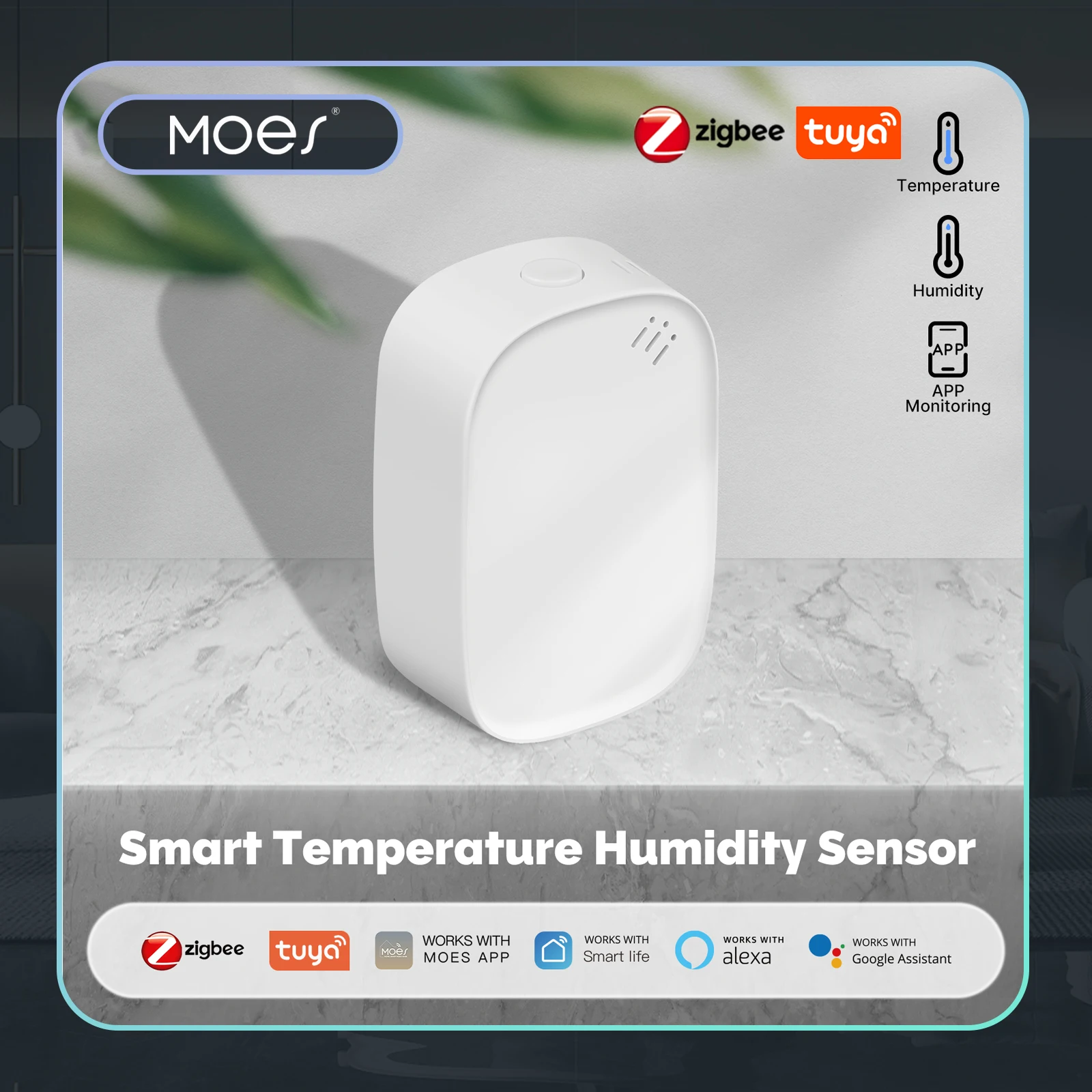 MOES Tuya Zigbee Akıllı Sıcakl - Smart Home Energy Monitor incelemesi ve fiyatı