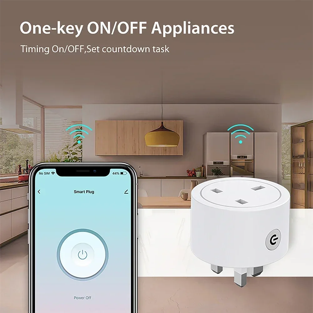 Zigbee Akıllı Priz 16A İngiliz - Smart Home Energy Monitor incelemesi ve fiyatı