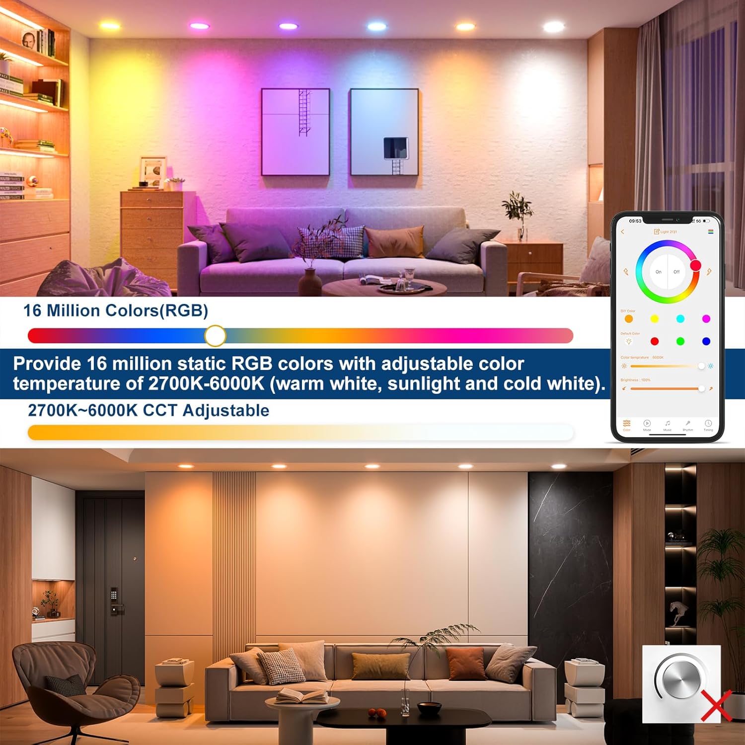 1-10 adet 10W Akıllı LED Downl - Alexa Compatible Bulb incelemesi ve fiyatı