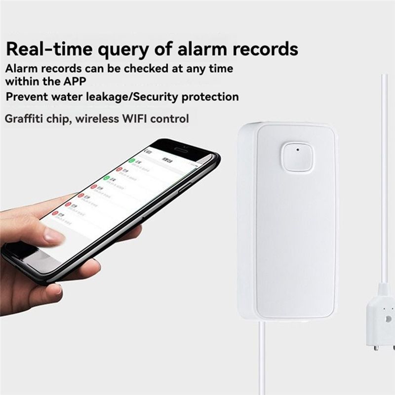 [YENİ A09R!】 Tuya Wifi Akıllı  - Wifi Water Leak Detector incelemesi ve fiyatı