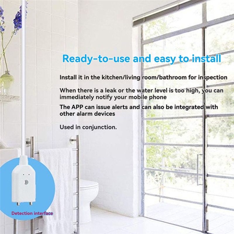 [YENİ A09R!】 Tuya Wifi Akıllı  - Wifi Water Leak Detector incelemesi ve fiyatı