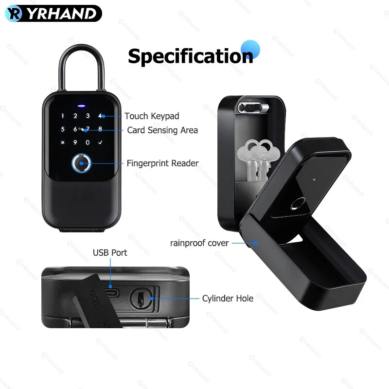 TTlock Smartkey kilit kutusu e - Smart Home Keyestudio incelemesi ve fiyatı