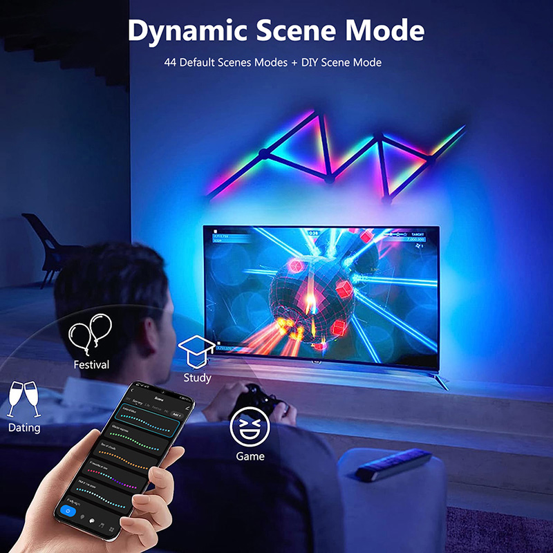 Akıllı RGB Duvar Lambası, Müzi - Smart Home Decor incelemesi ve fiyatı
