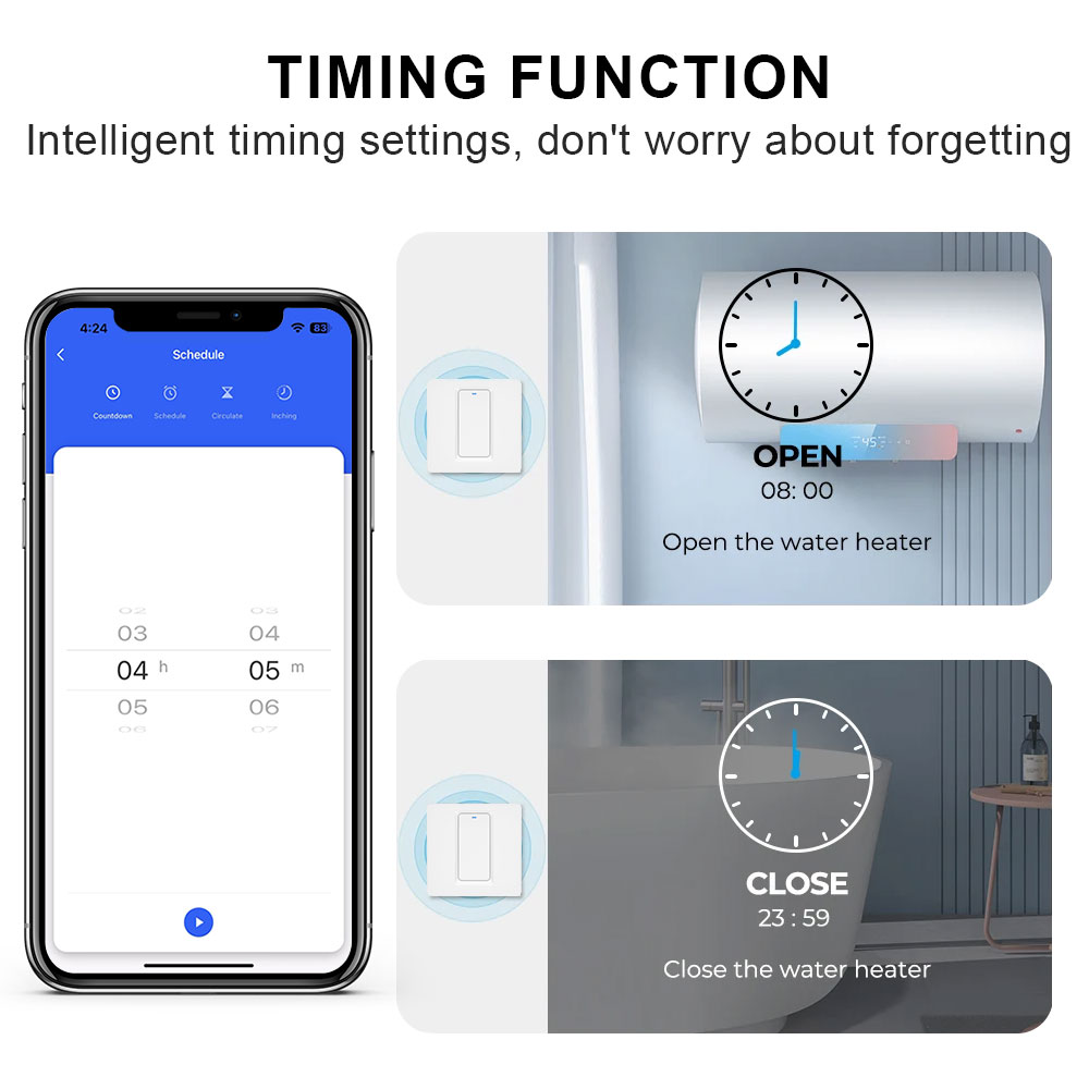 Akıllı Su Isıtıcı Anahtarı/WiF - Smart Home Alexa incelemesi ve fiyatı