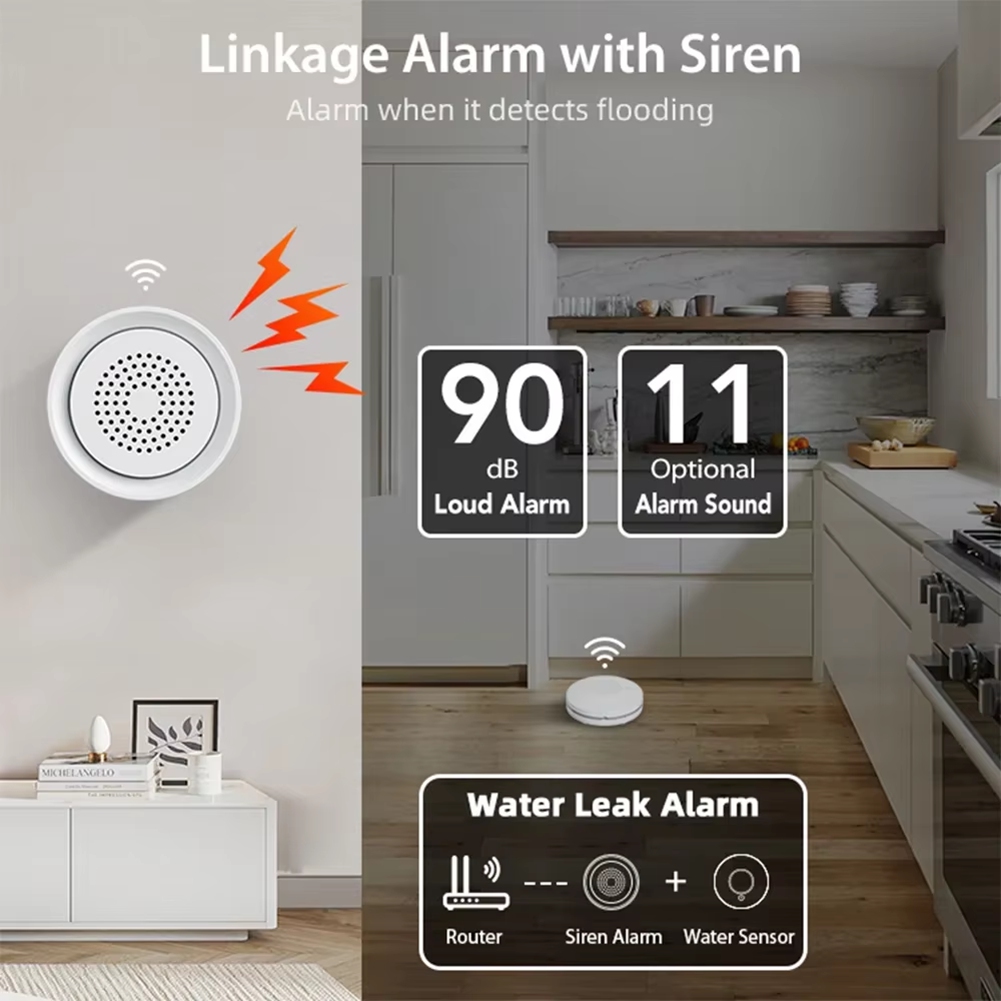PHILE-Ev Otomasyonu Wifi Su Ka - Wifi Water Leak Detector incelemesi ve fiyatı