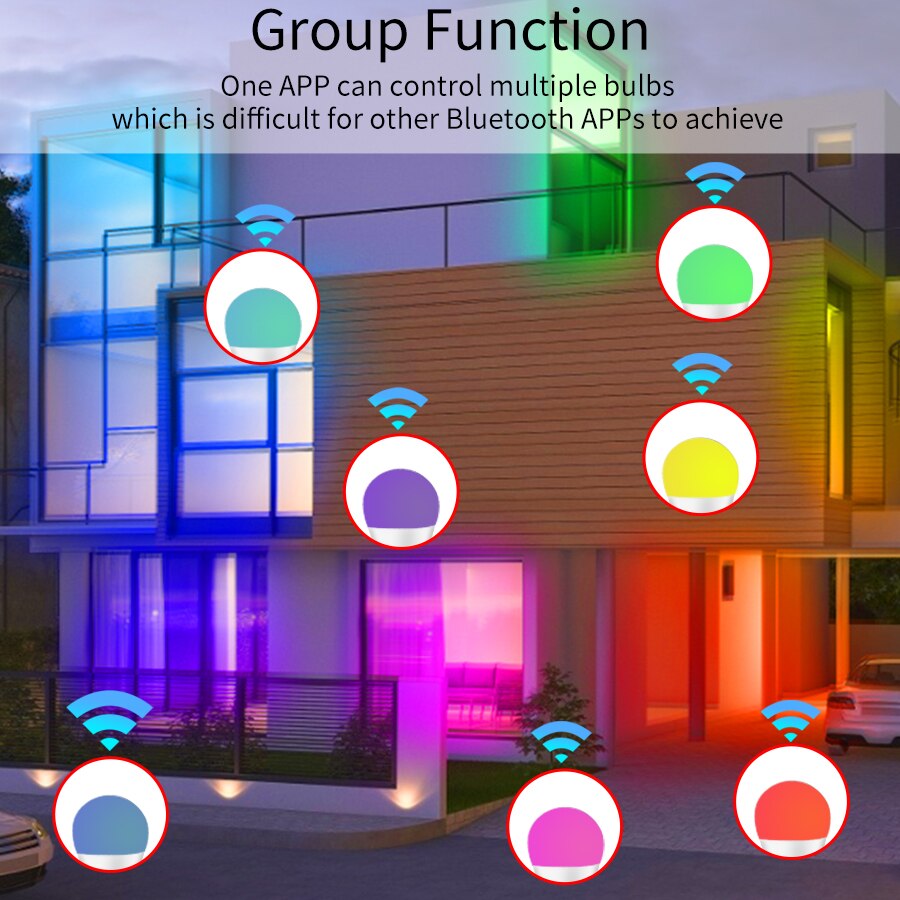 E27 WiFi Akıllı LED Ampul RGBC - Alexa Compatible Bulb incelemesi ve fiyatı
