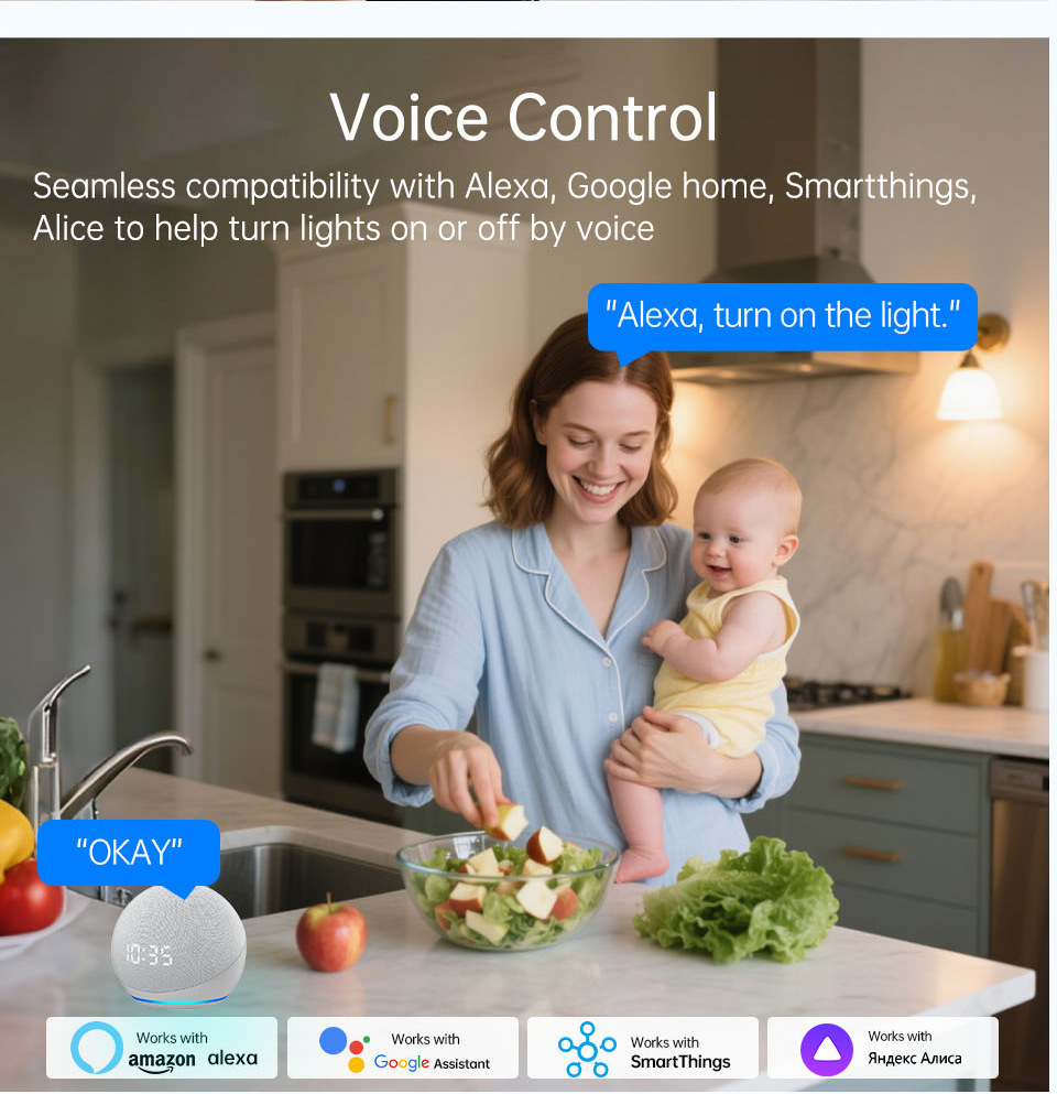 1 2 3 4 Gang WiFi RF 433mhz Do - Smart Home Alexa incelemesi ve fiyatı