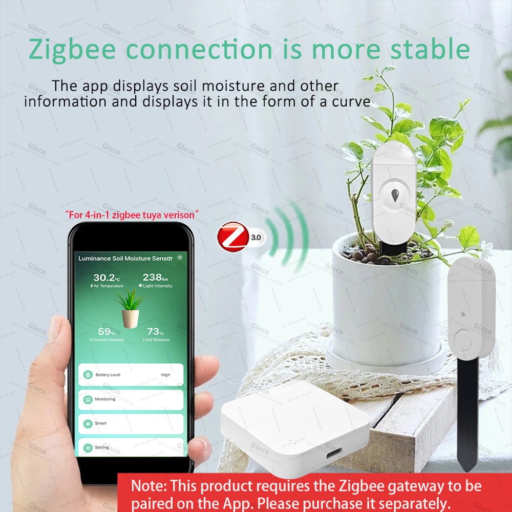 Zigbee Toprak Nem Sensörü Ölçe - Smart Home Energy Monitor incelemesi ve fiyatı