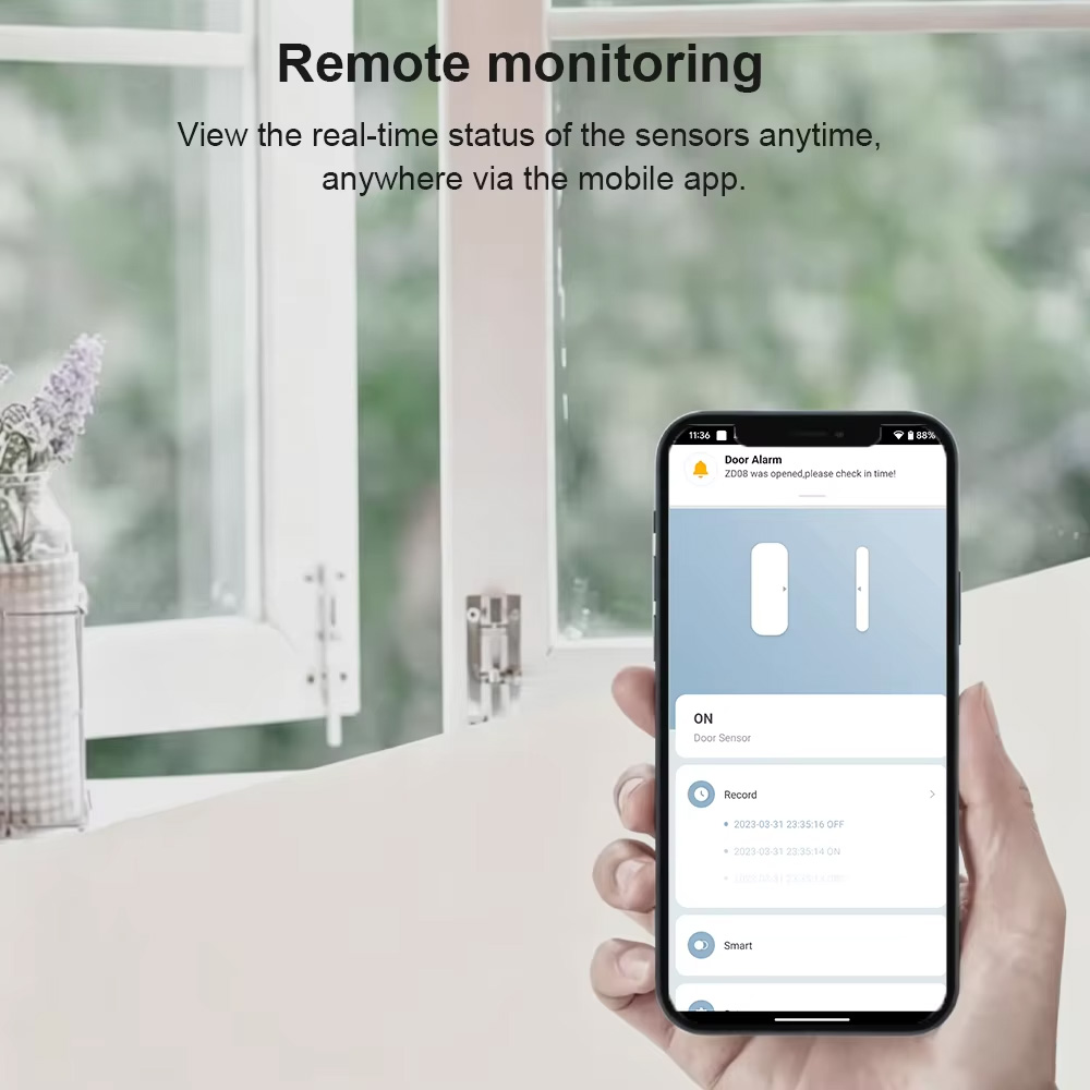 Zigbee 3.0 Kapı Pencere Sensör - Smart Home Zigbee 3.0 incelemesi ve fiyatı