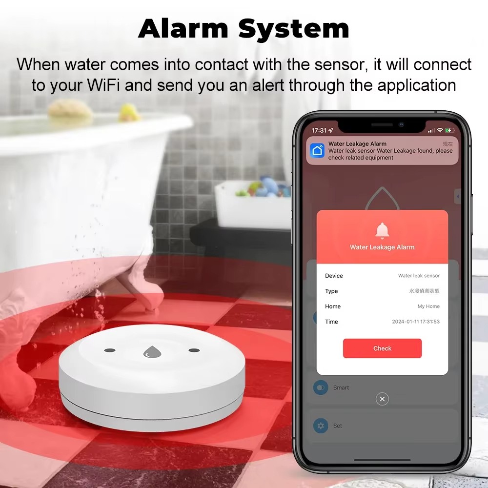 Tuya ZigBee 3.0 Su Kaçağı Dede - Smart Home Zigbee 3.0 incelemesi ve fiyatı
