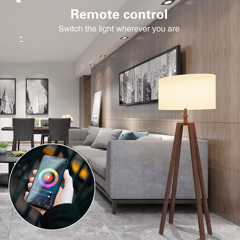 SIXWGH E27 ampul WiFi 9W akıll - Alexa Compatible Bulb incelemesi ve fiyatı