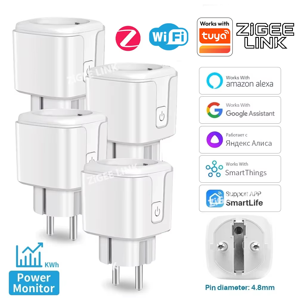 ZigBee EU Plug 16A/20A Akıllı  - Smart Home Energy Monitor incelemesi ve fiyatı