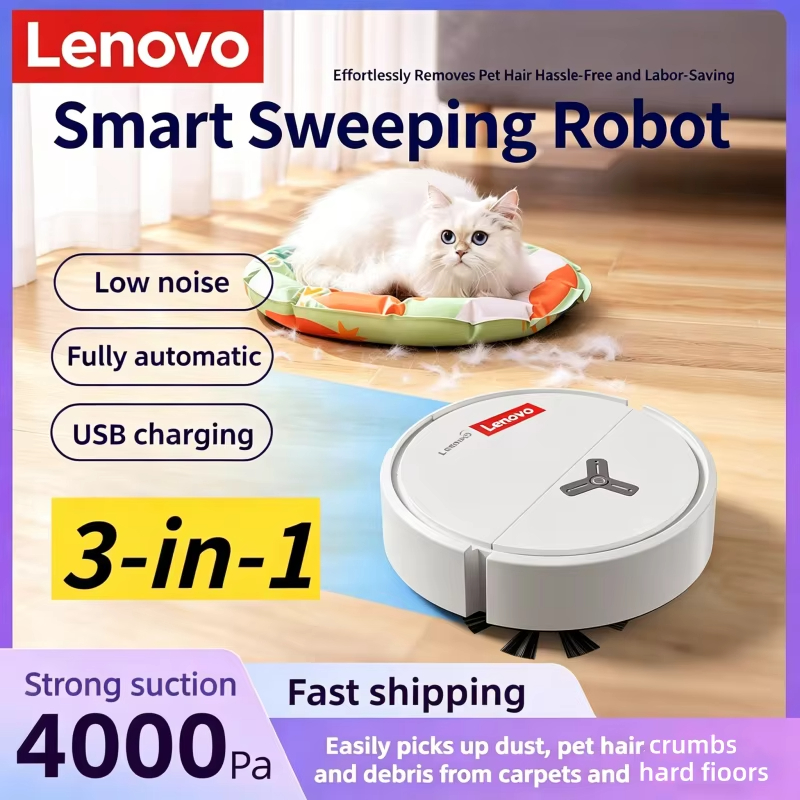 Lenovo 3'ü 1 Arada Akıllı Süpü - Vacuum Cleaner Smart Home incelemesi ve fiyatı